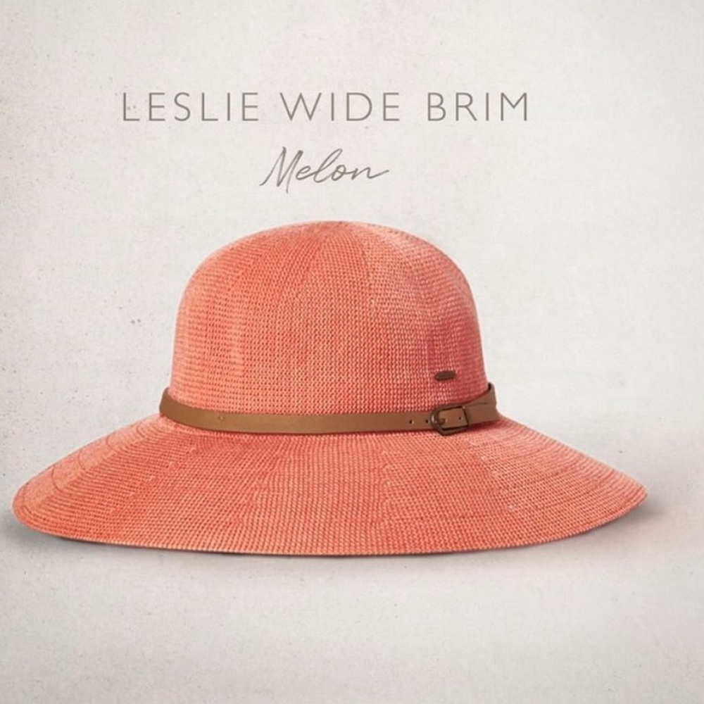 Watermelon colored sun hat SPF 50